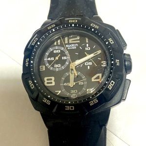 Swatch chronograph 41mm case size